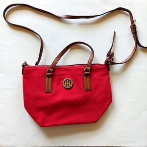TOMMY HILFIGER Textile Crossbody Bag
